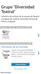 Mobile Screenshot of grupodiversidadteatral.blogspot.com
