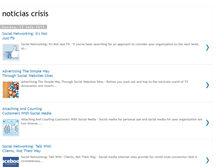 Tablet Screenshot of noticiascrisis.blogspot.com