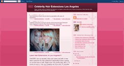 Desktop Screenshot of celebrityextensions.blogspot.com