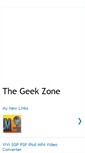 Mobile Screenshot of geekzonez.blogspot.com