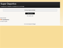 Tablet Screenshot of el-superdeportivo.blogspot.com