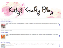 Tablet Screenshot of kittyskrafty.blogspot.com