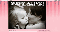 Desktop Screenshot of godsalive-reese.blogspot.com