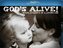 Tablet Screenshot of godsalive-reese.blogspot.com