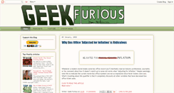 Desktop Screenshot of geekfurious.blogspot.com