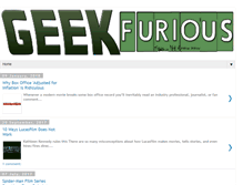 Tablet Screenshot of geekfurious.blogspot.com