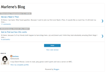 Tablet Screenshot of marlene-marlenesblog.blogspot.com