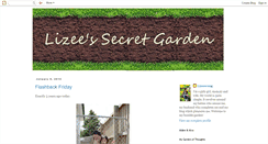 Desktop Screenshot of lizeesecretgarden.blogspot.com