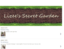 Tablet Screenshot of lizeesecretgarden.blogspot.com