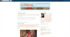 Desktop Screenshot of lollipopkidculture.blogspot.com