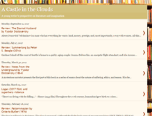 Tablet Screenshot of acastleintheclouds-jflynn.blogspot.com