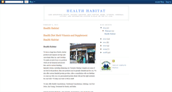 Desktop Screenshot of healthhabitat.blogspot.com