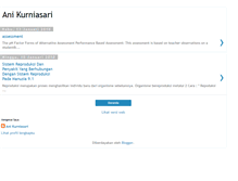 Tablet Screenshot of aniekurniasari.blogspot.com
