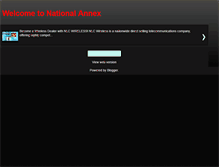 Tablet Screenshot of nationalannex.blogspot.com