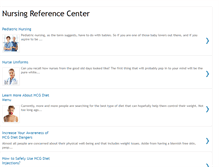 Tablet Screenshot of nurse-reference.blogspot.com