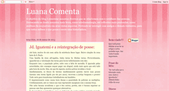 Desktop Screenshot of luanacomenta.blogspot.com