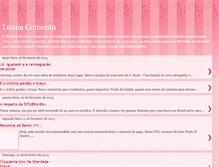 Tablet Screenshot of luanacomenta.blogspot.com
