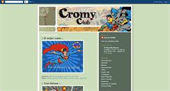 Desktop Screenshot of cromy.blogspot.com