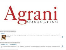 Tablet Screenshot of agraniconsulting.blogspot.com