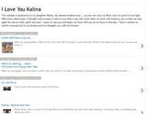 Tablet Screenshot of iloveyoukalina.blogspot.com