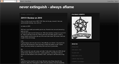 Desktop Screenshot of always-aflame.blogspot.com