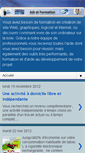 Mobile Screenshot of job-formation-domicile.blogspot.com