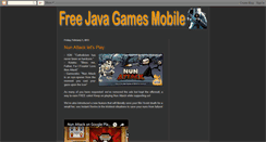 Desktop Screenshot of freedownload-javagames.blogspot.com