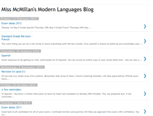 Tablet Screenshot of mllemcmillan.blogspot.com