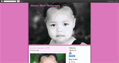 Desktop Screenshot of mandeymariephotography.blogspot.com