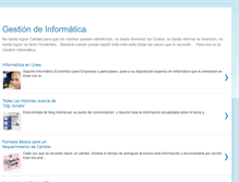 Tablet Screenshot of gestiondeinformatica.blogspot.com