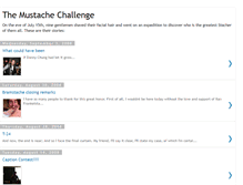 Tablet Screenshot of mustachechallenge.blogspot.com