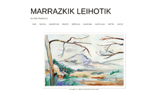 Desktop Screenshot of marrazkikleihotik.blogspot.com