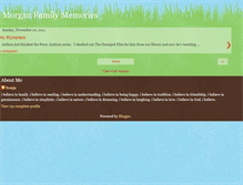 Tablet Screenshot of ksmorganfamily.blogspot.com