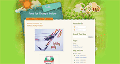 Desktop Screenshot of foodforthoughtwichita.blogspot.com