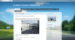 Desktop Screenshot of bursa-oynar-guvercini.blogspot.com