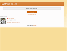 Tablet Screenshot of hamvuiclub.blogspot.com