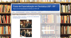 Desktop Screenshot of especializacaodentistica.blogspot.com