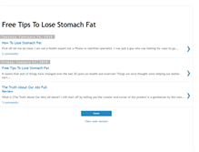 Tablet Screenshot of freetipstolosestomachfat.blogspot.com