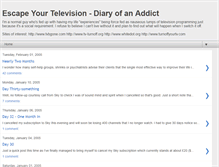 Tablet Screenshot of escapeyourtelevision.blogspot.com