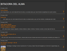 Tablet Screenshot of bitacoradelalma.blogspot.com