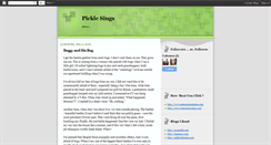 Desktop Screenshot of picklesings.blogspot.com