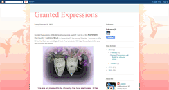 Desktop Screenshot of grantedexpressions.blogspot.com