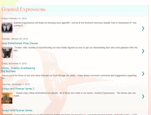 Tablet Screenshot of grantedexpressions.blogspot.com