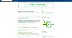 Desktop Screenshot of cal-greenpages.blogspot.com