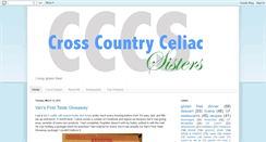 Desktop Screenshot of crosscountryceliacsisters.blogspot.com