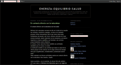 Desktop Screenshot of energia-equilibrio-salud.blogspot.com