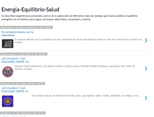 Tablet Screenshot of energia-equilibrio-salud.blogspot.com