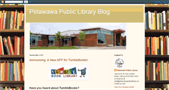 Desktop Screenshot of petawawapubliclibrary.blogspot.com