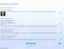 Tablet Screenshot of pesquisadefamilia.blogspot.com