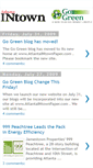 Mobile Screenshot of gogreenintown.blogspot.com